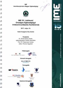 IME – XV. Jubileumi Országos Egészségügyi Info&shy;kommunikációs Konferencia