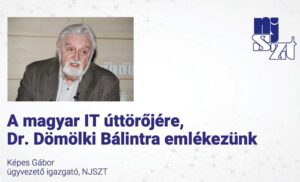 Megemlékezés a magyar IT úttörőjéről, dr. Dömölki Bálintról